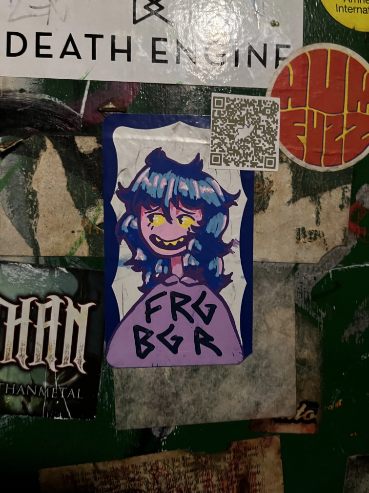 self portrait sticker